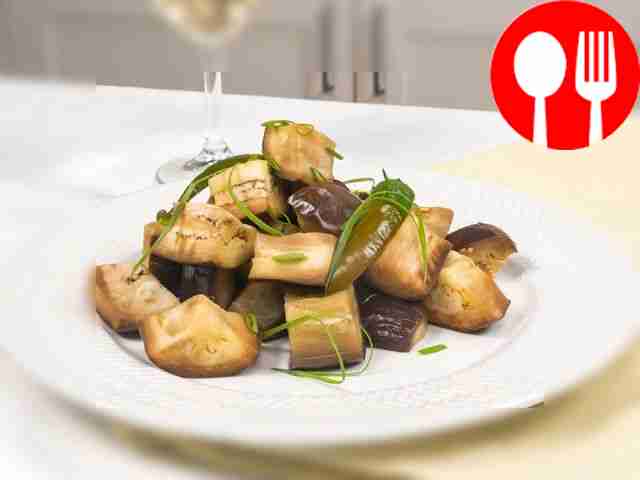 Быстрые маринованные баклажаны