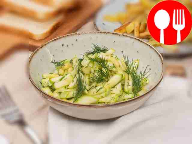 Кабачки маринованные в пакете