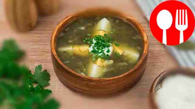 Щи со щавелем