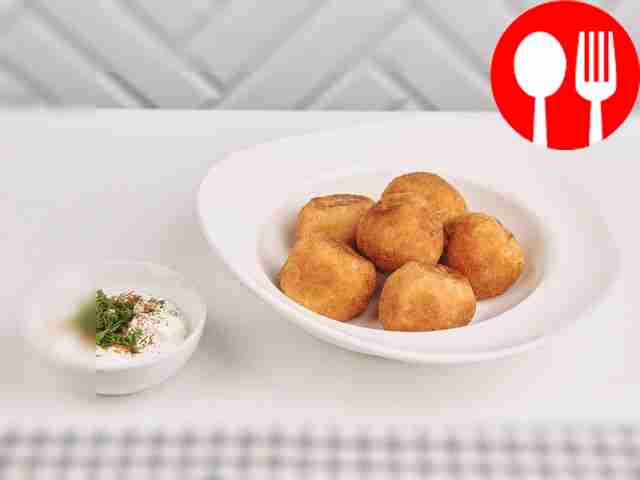 Картофельные шарики во фритюре