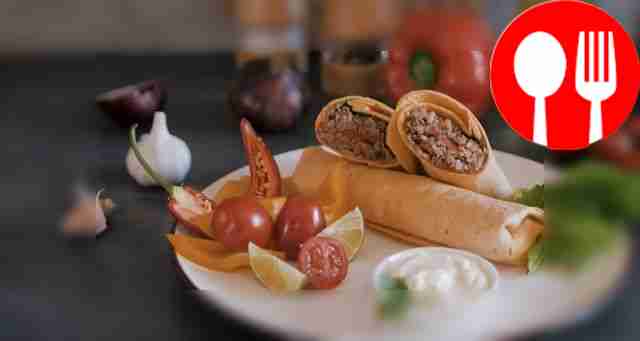 Острое буррито с говядиной