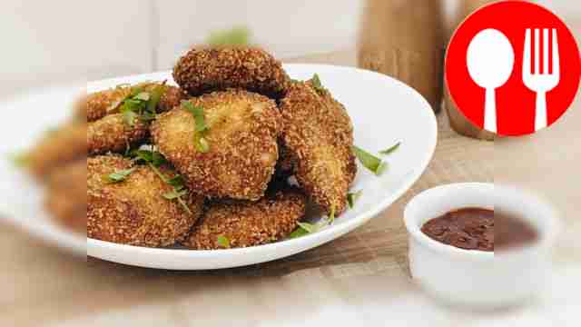 Куриные наггетсы в панировке из чипсов