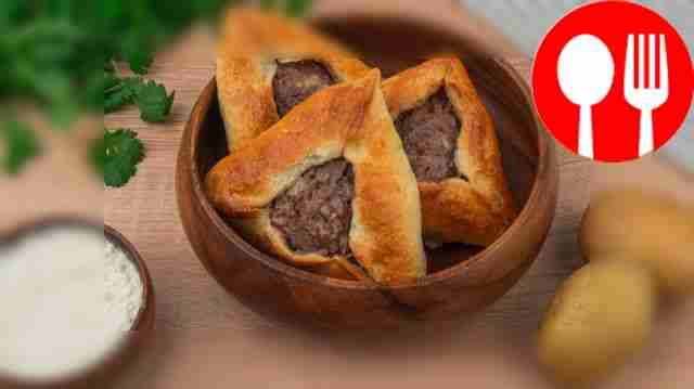 Эчпочмак с говядиной по-татарски