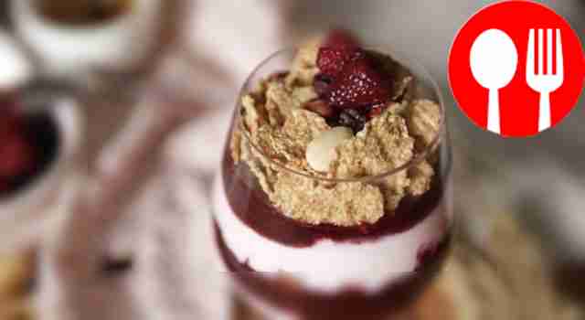 Ягодное парфе