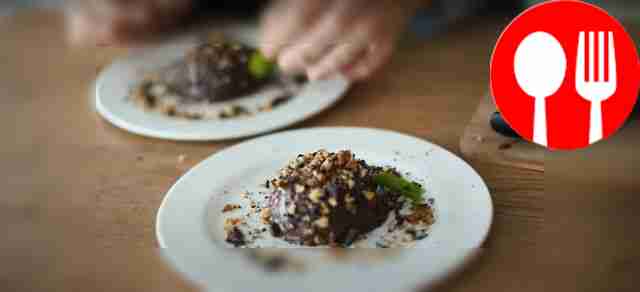 Шоколадная панна-котта