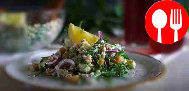 Полезный салат на скорую руку