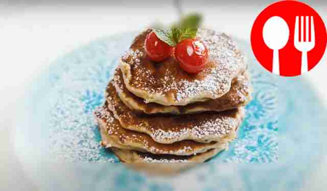 Банановые оладьи