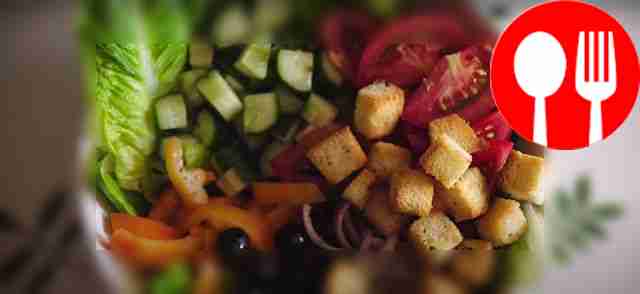 Овощной салат с яблочной заправкой