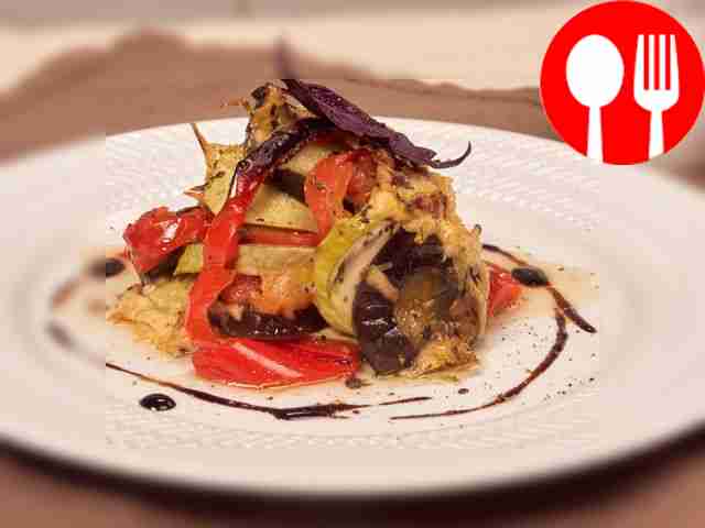 Рататуй с сыром