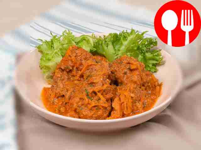 «Ежики» с рисом