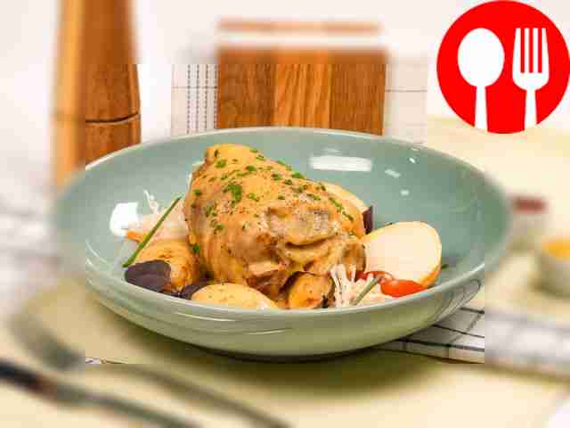 Рулька в скороварке