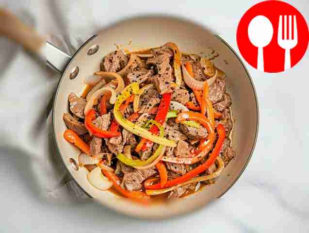 Классическая говядина в соусе из черного перца