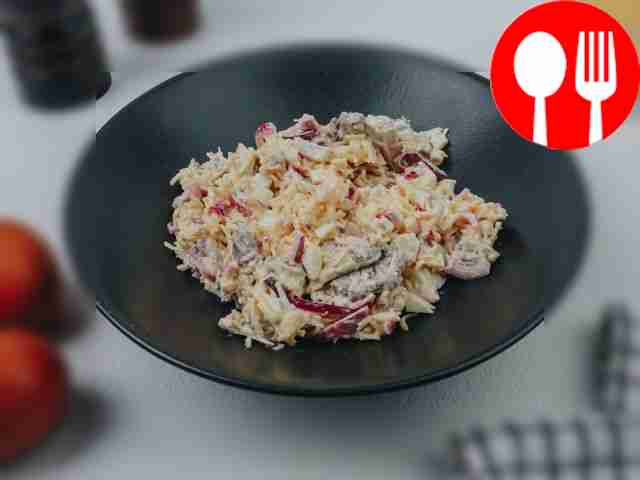 Салат «Мужской каприз» с говядиной