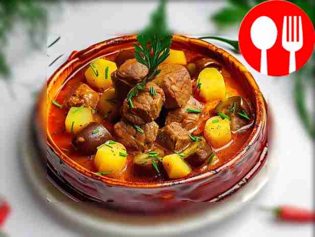 Баранина с овощами (Чанахи)