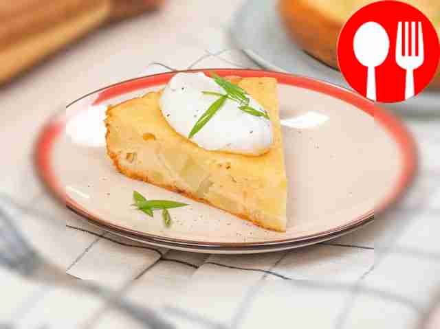 Пирог с картошкой в мультиварке