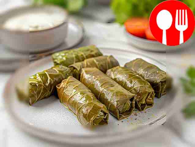 Традиционная долма с бараньим фаршем