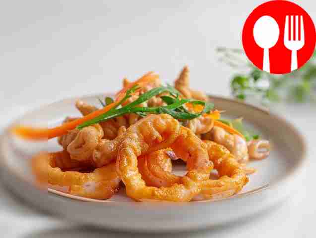 Классические&nbsp;кольца кальмара&nbsp;в&nbsp;кляре