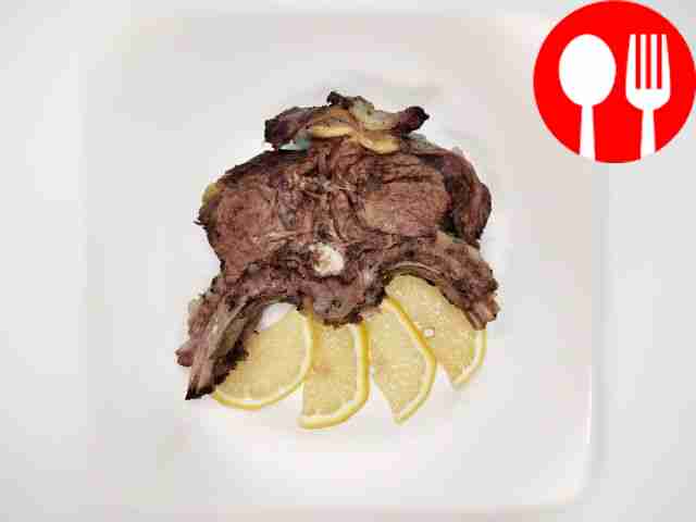 Баранина с киви в духовом шкафу