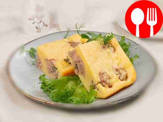 Заливной капустный пирог в духовке