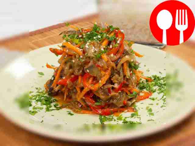 Пикантные маринованные баклажаны