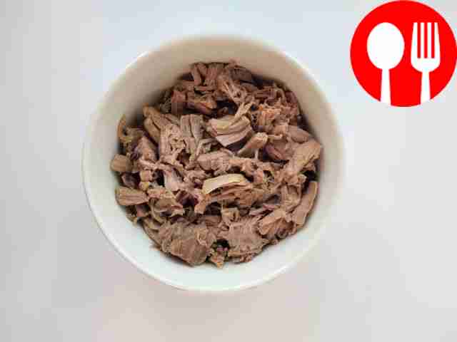 Сочная тушенка из говяжьего и свиного мяса