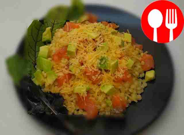 Питательный птитим с лососем