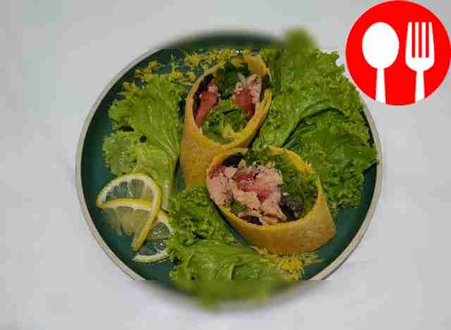 Итальянская тортилья с тунцом