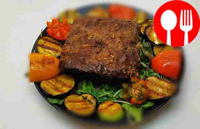 Сочная говяжья вырезка в специях