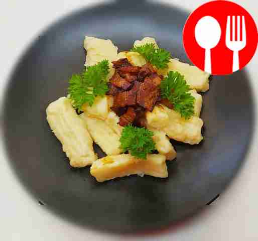 Ароматные ньокки с беконом