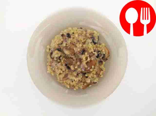 Ароматный птитим с грибами