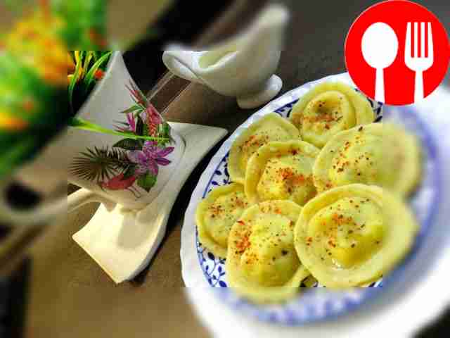 Итальянские равиоли с куриной грудкой