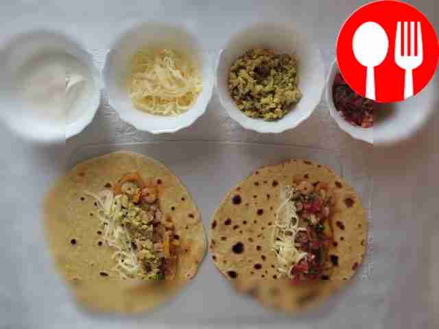 Оригинальный фахитос с креветками