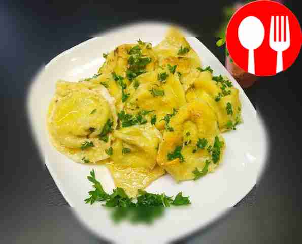 Нежные тортеллини в сливочном соусе