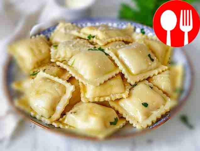 Диетические равиоли с индейкой