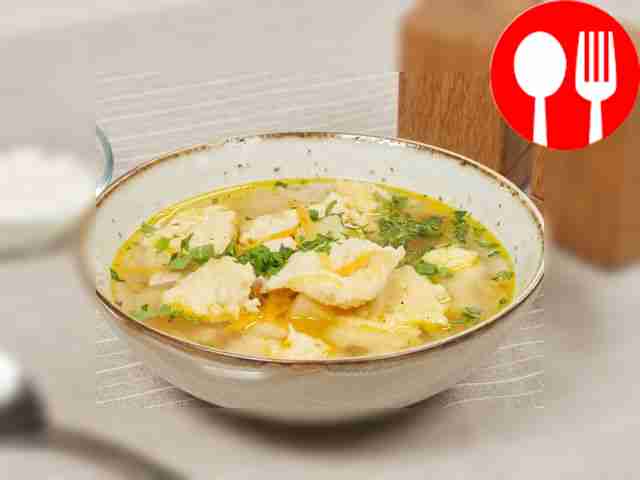 Бабушкин суп с клецками