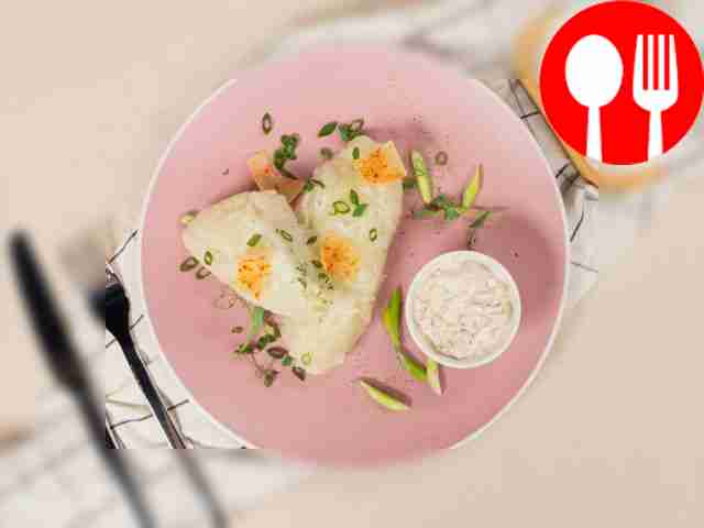 Готовые клецки-цепеллины из тертого картофеля...