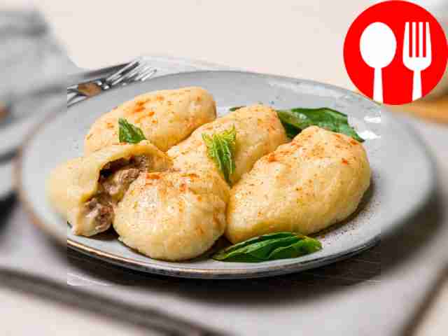 Клецки со свининой