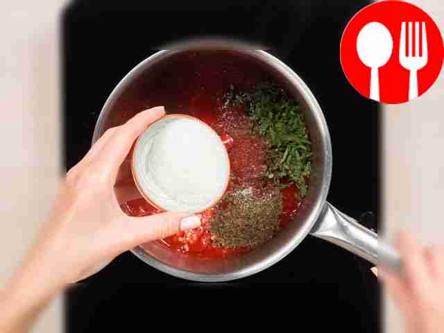 Добавьте специи: мяту, кинзу, острый перец,...