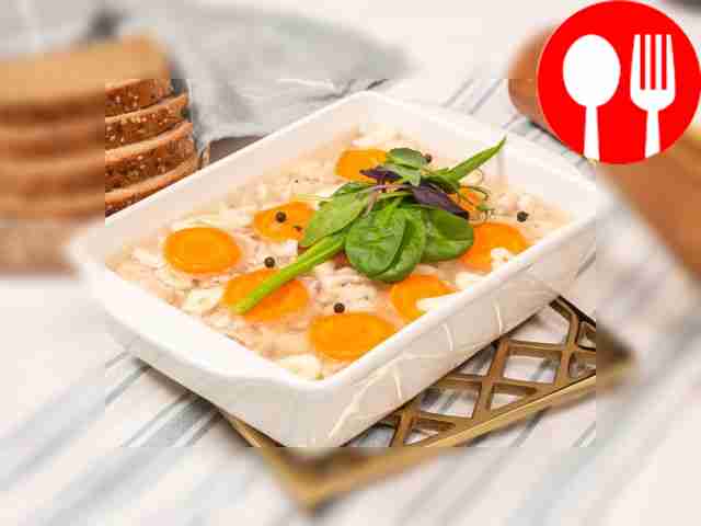 Куриный холодец с желатином