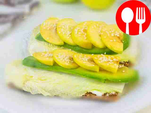 Хлебцы с авокадо