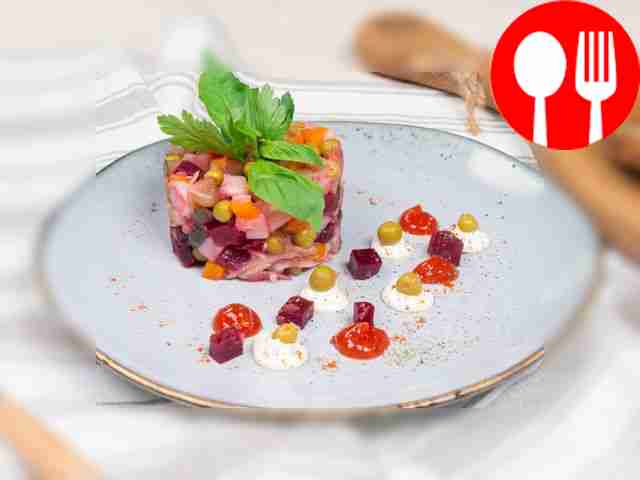 Винегрет классический с квашеной капустой