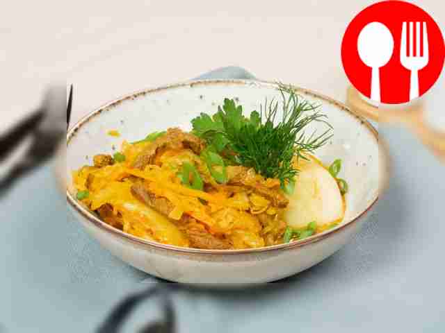 Квашеная капуста с мясом