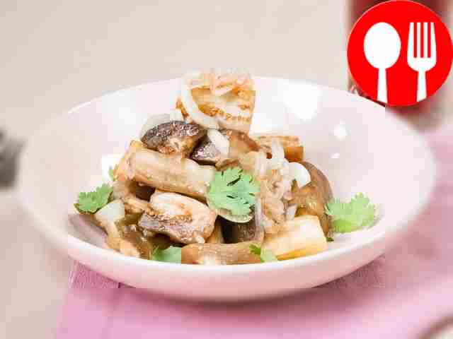 Баклажаны маринованные с чесноком