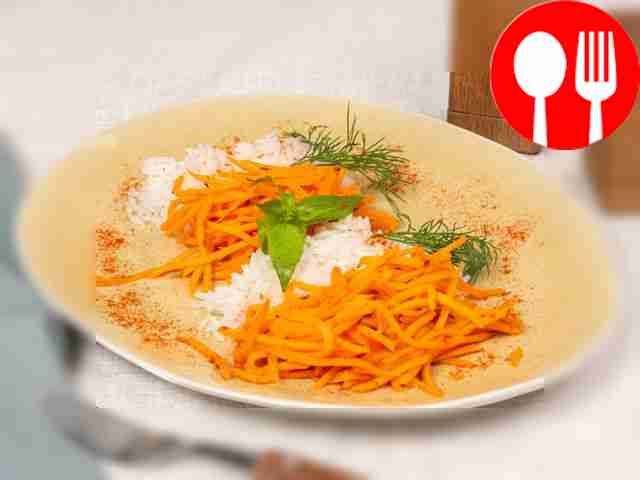 Морковь маринованная с чесноком