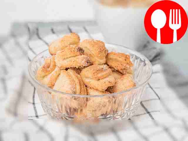 Печенье «Поцелуйчики» с творогом