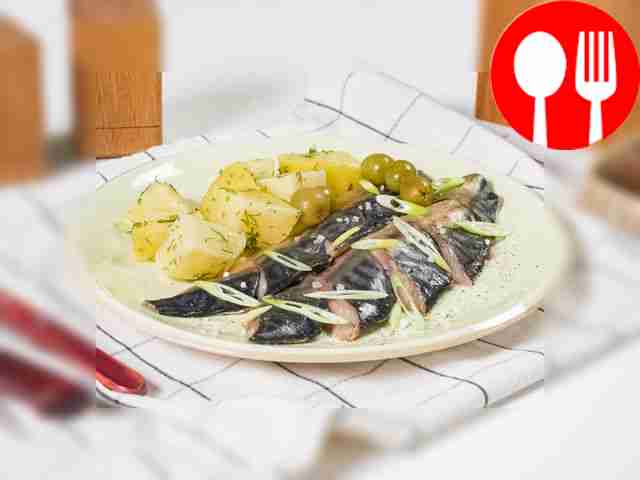 Скумбрия холодного копчения без коптильни