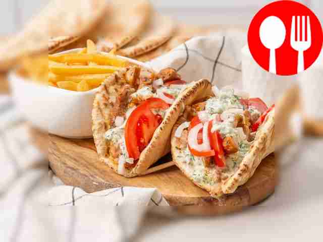 Гирос на гриле