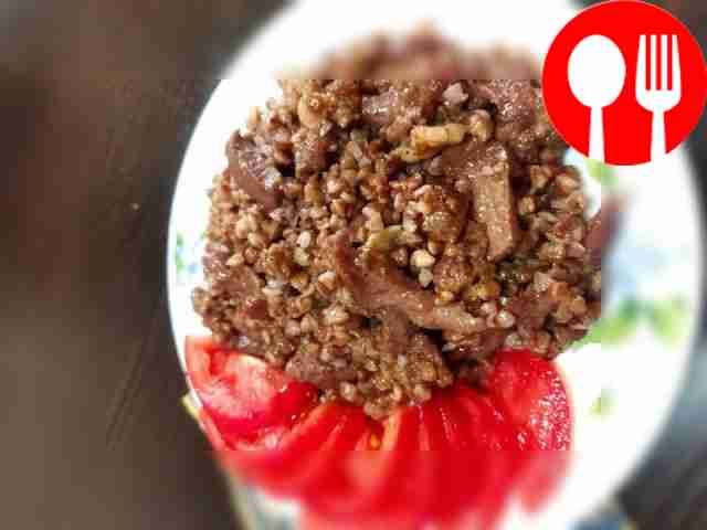 Ароматная гречка с говядиной