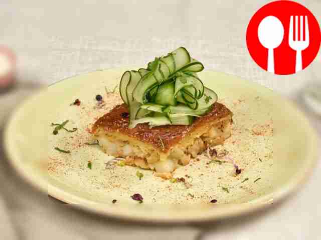 Пирог с картошкой на кефире