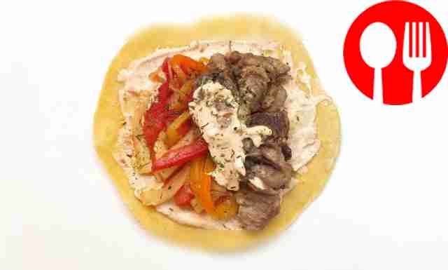 Необычная тортилья с кукурузной мукой